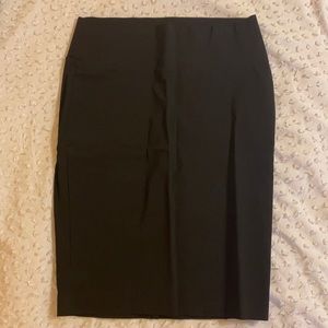 Black pencil skirt